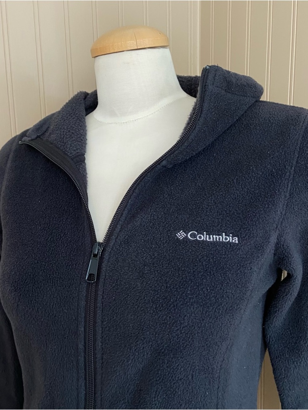 Columbia Women's Benton Springs II Long Hoodie Jacket in Black Women’s Small - Picture 2 of 6